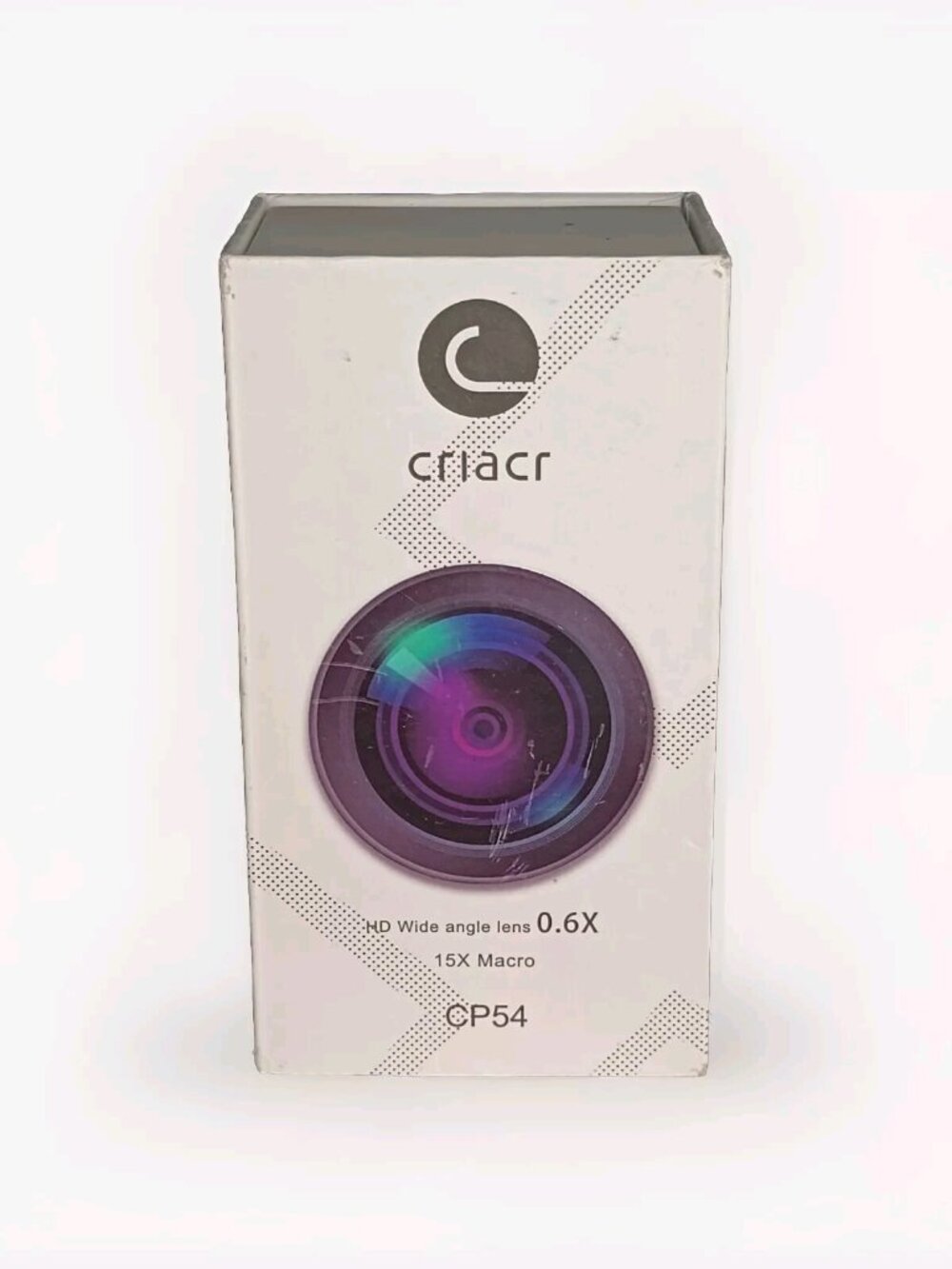 Criacr Wide Angle Lens and Macro Lens for Cell Phone Camera 0.6x New In Box